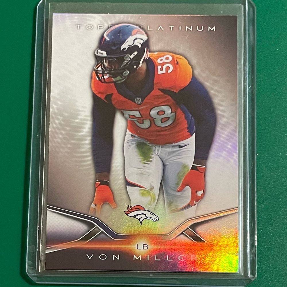 Von Miller #81 2014 Topps Platinum Football Trading Card